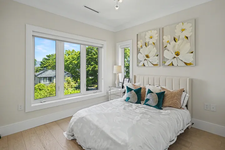 Enhanced photo of the bedroom at 123 Anywhere St.